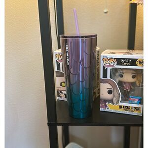 Starbucks 2023 Venti 24 oz Twilight Ombre Blue and Purple Mermaid Tumbler NWT